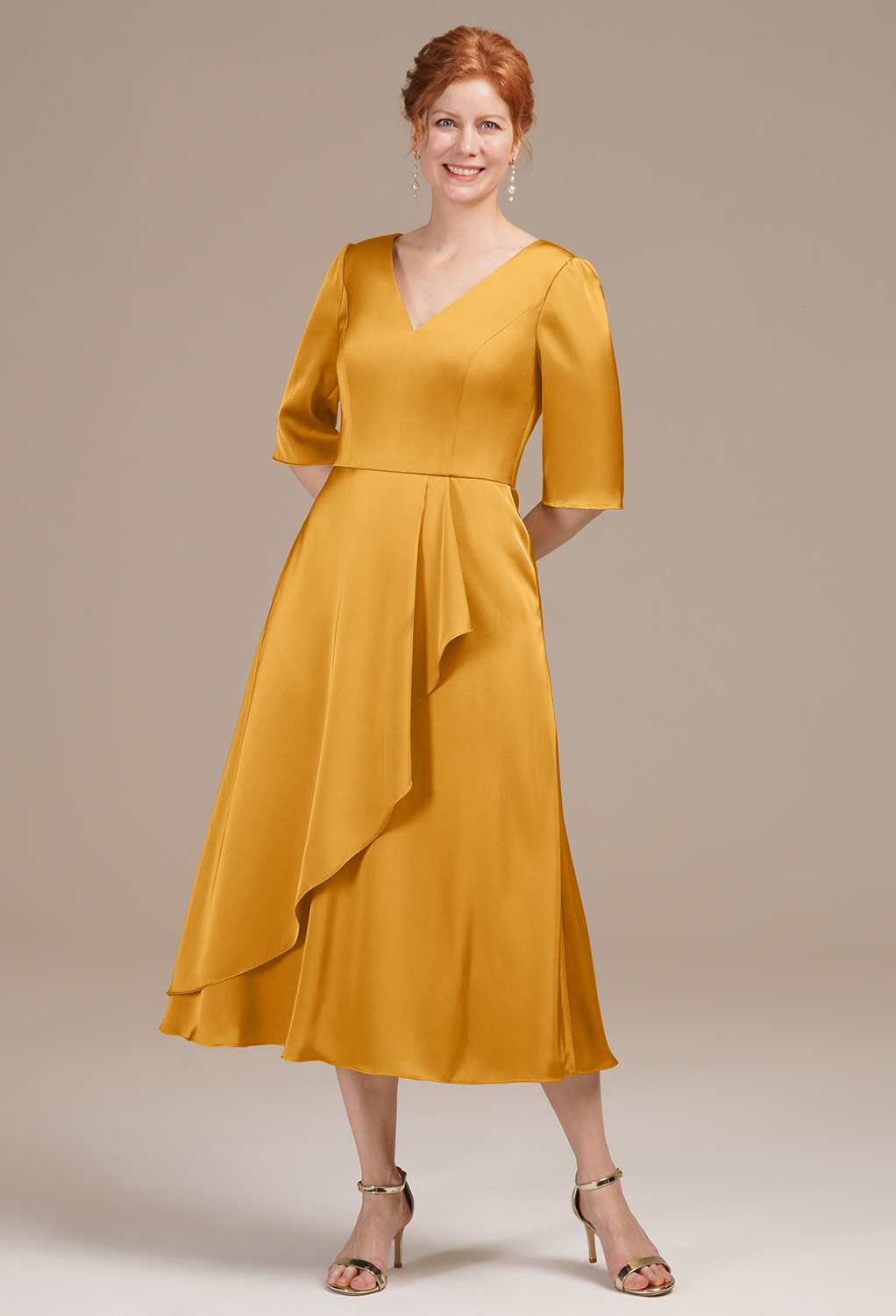 AW Zephyrine Mango  Mother of the Bride Dresses